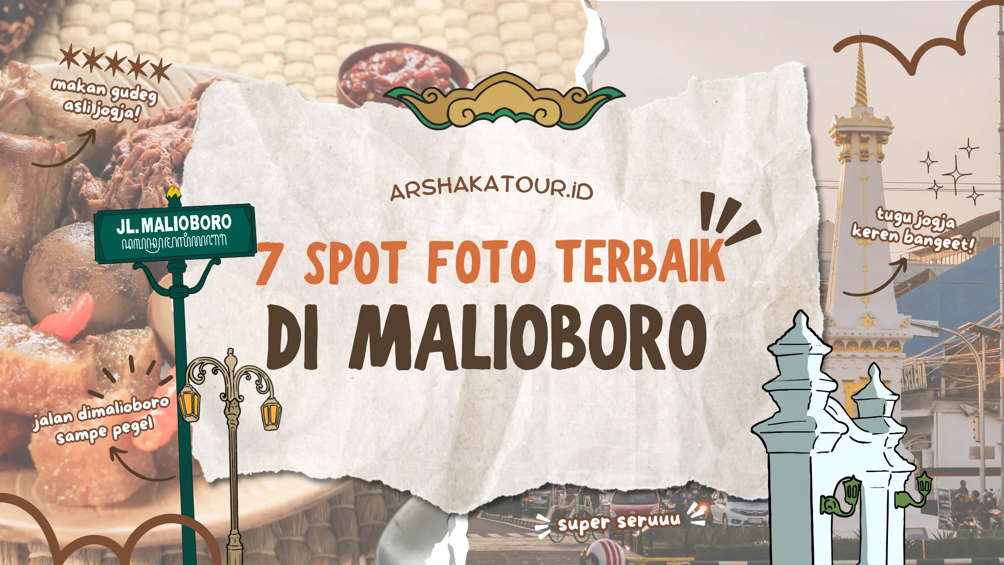 7 Spot Foto Terbaik di Malioboro yang Wajib Dikunjungi